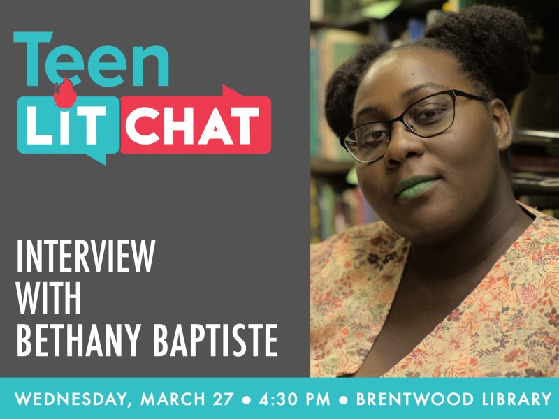 Teen Lit Chat with Bethany Baptiste