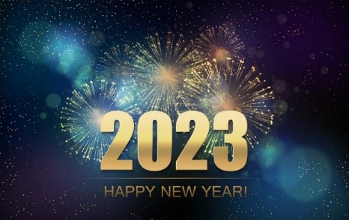 2023 Happy New Year! Fireworks