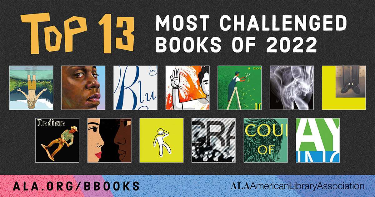 Top 13 Most Challenged Books in 2022