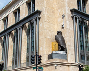 exterior of Main Library