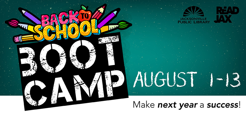 Back to School Bootcamp at the Jacksonville Public Library