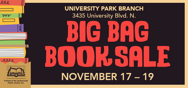 November Big Bag Book Sale at Jacksonville Public Library