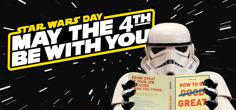 Happy STAR WARS DAY, By Jeffrey BROWN