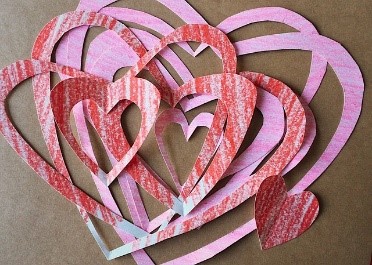 DIY Paper Hearts