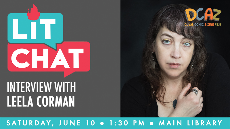 Lit Chat Interview with Leela Corman at DCAZ Fest