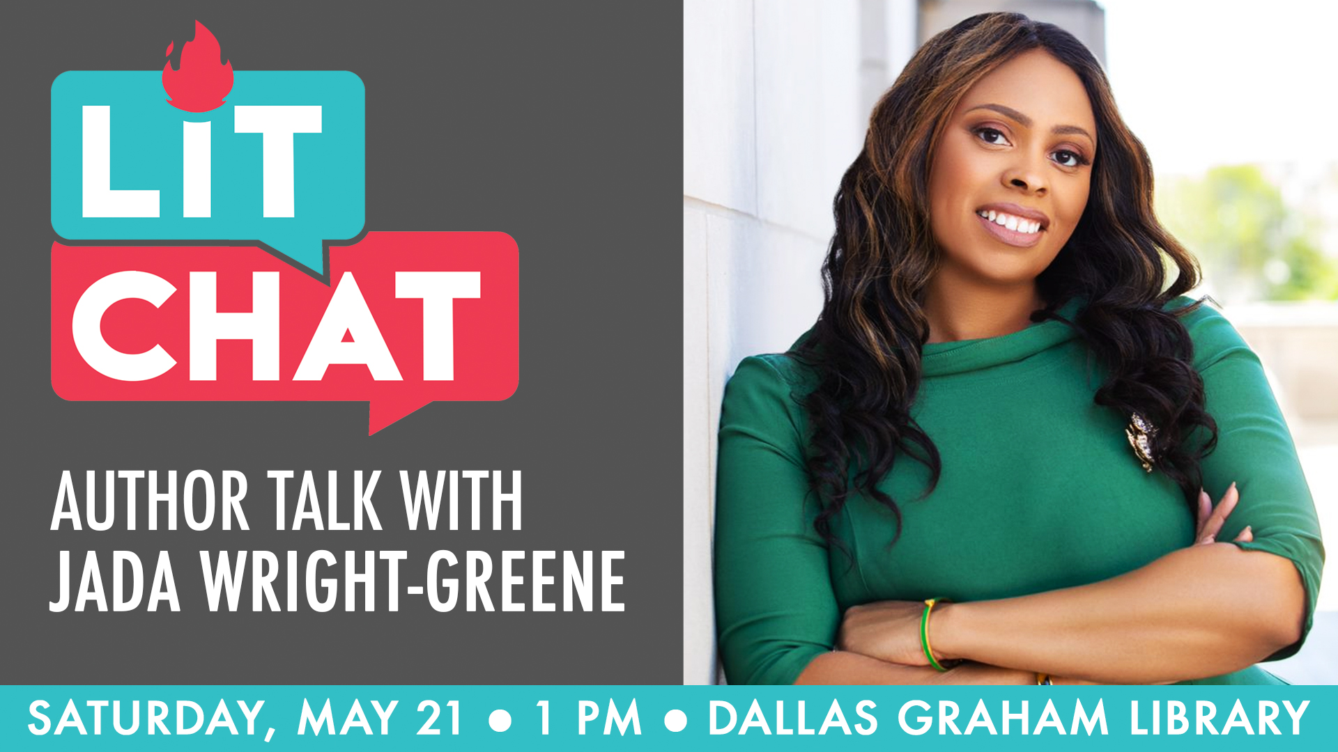 Lit Chat with Jada Wright-Greene