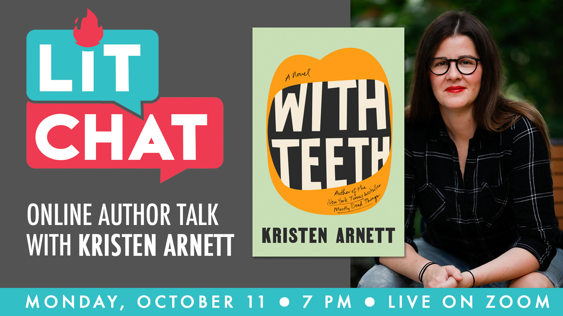 Lit Chat with Kristen Arnett