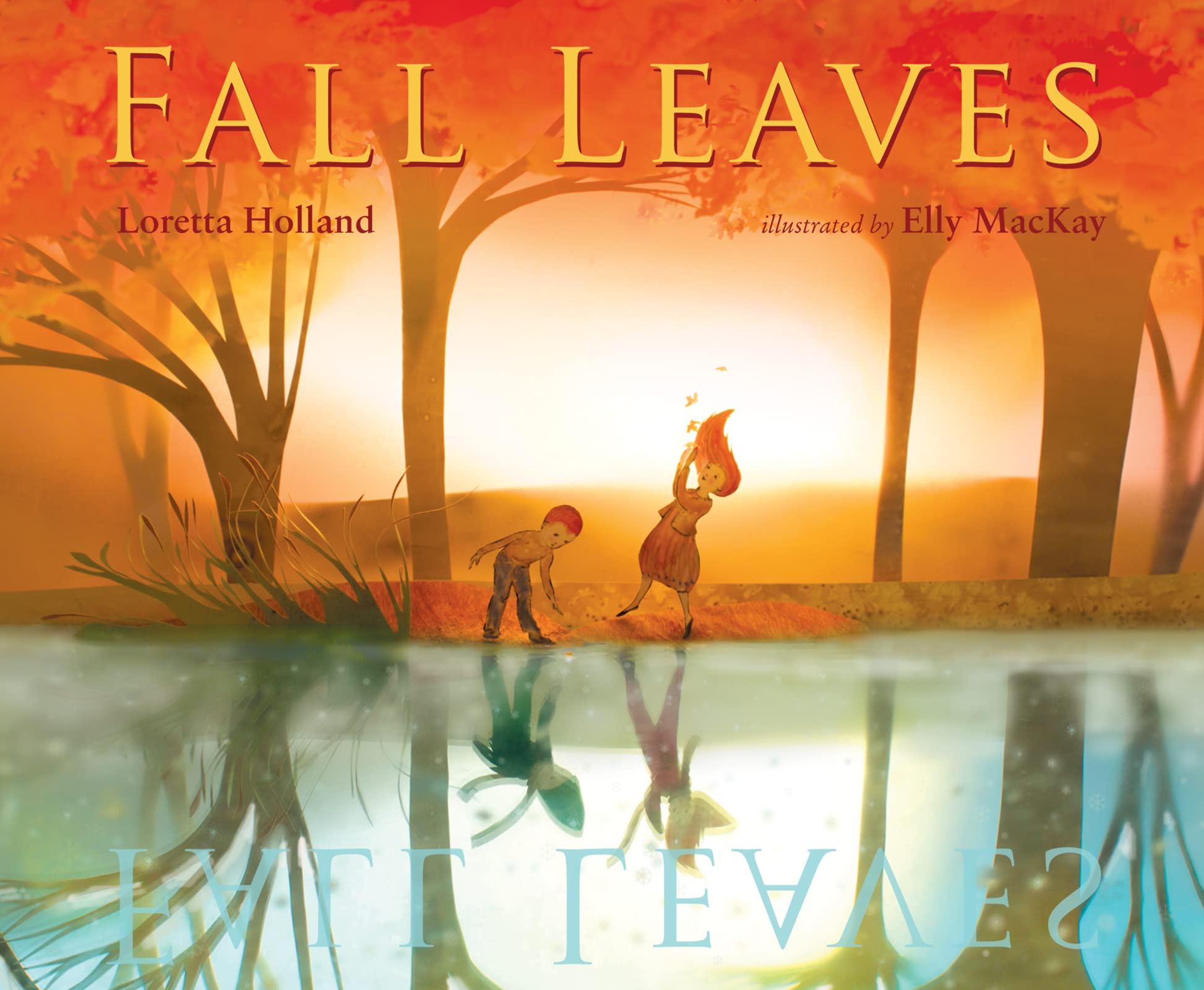 Fall leaves by Loretta Holland