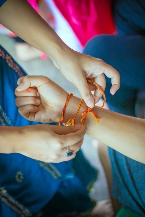 Children Wearing Friendship Bracelets