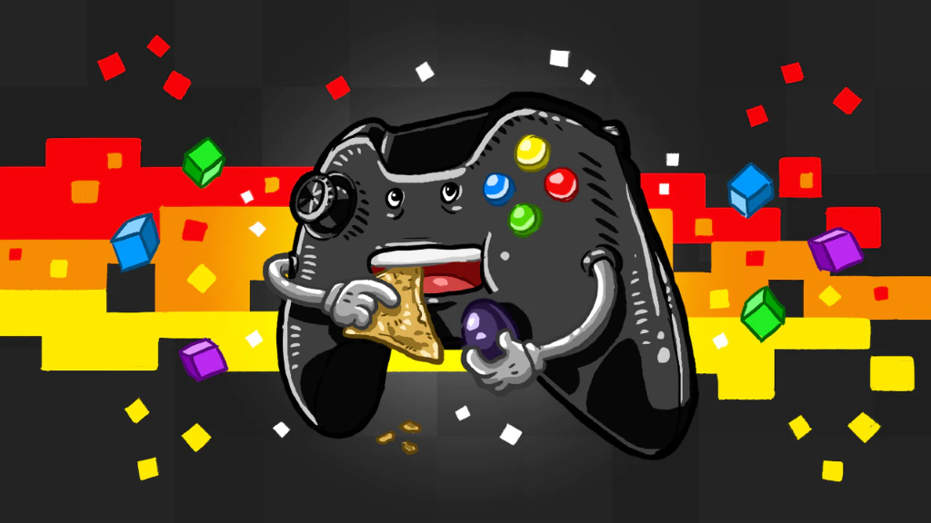 Video Game Controller Illustration