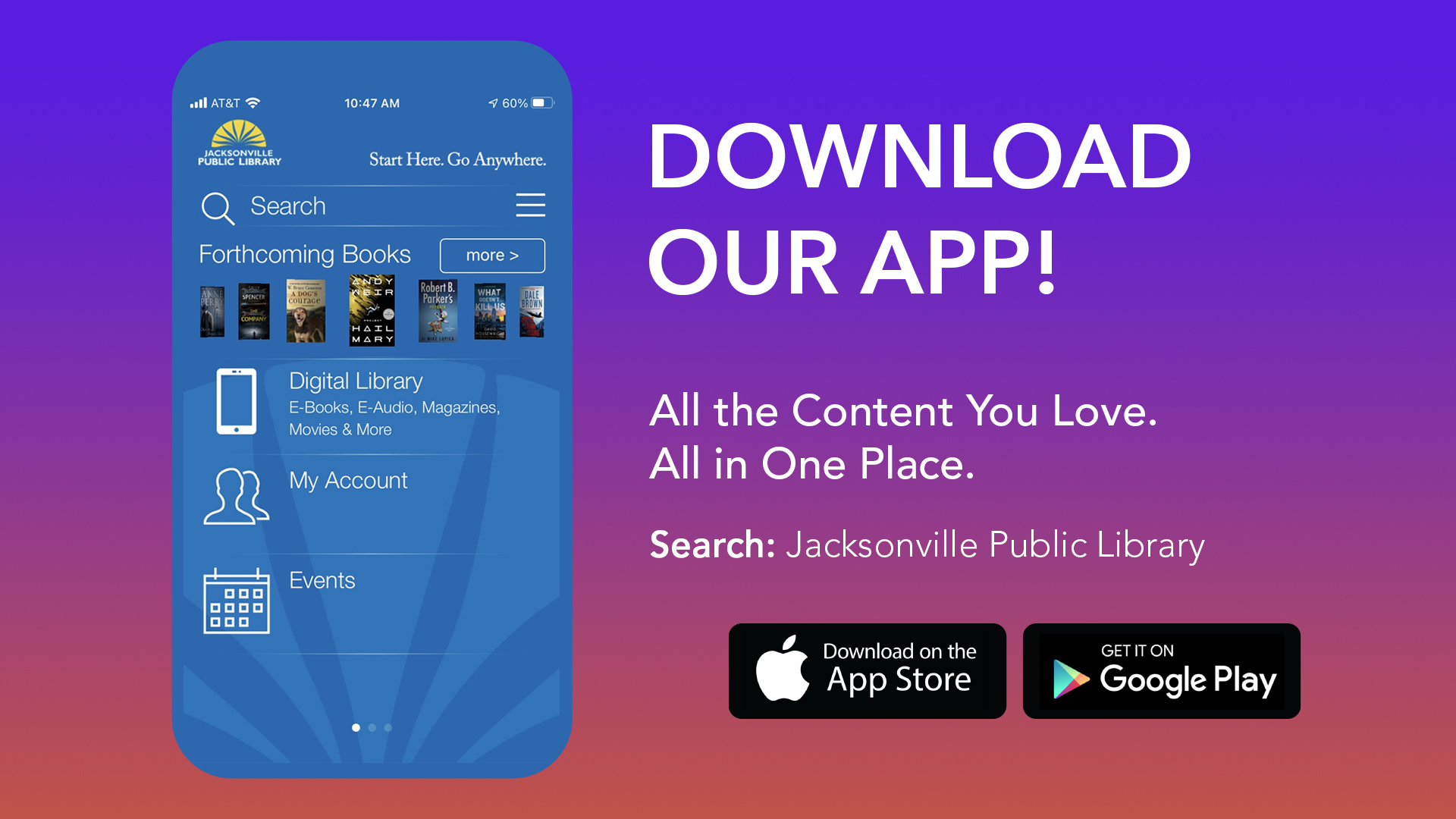 Download the JaxLibrary App