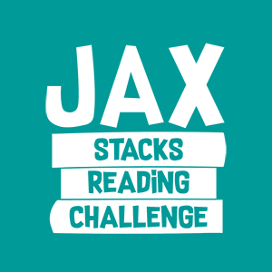 Logo for Jax Stacks Reading Challenge