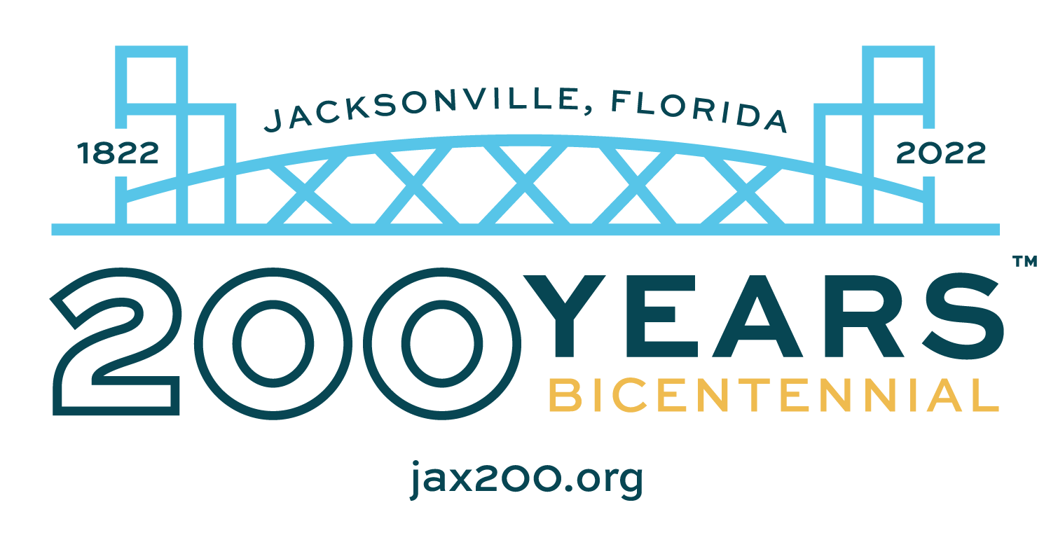 Jacksonville's Bicentennial logo