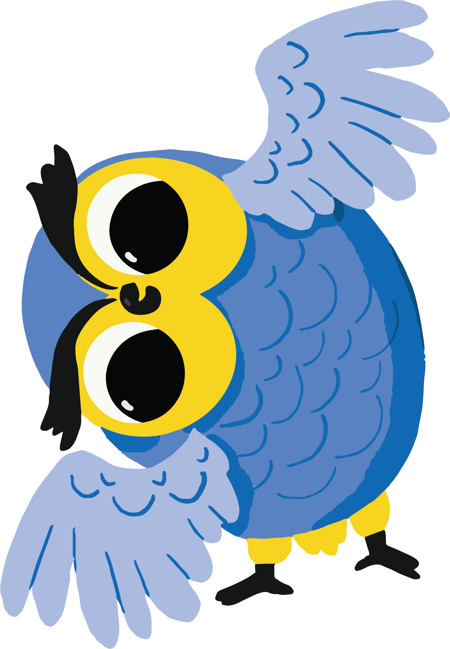 JaxKids Bookclub Owl logo
