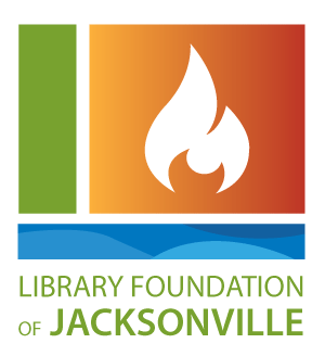 logo for the Jacksonville Public Library Foundation