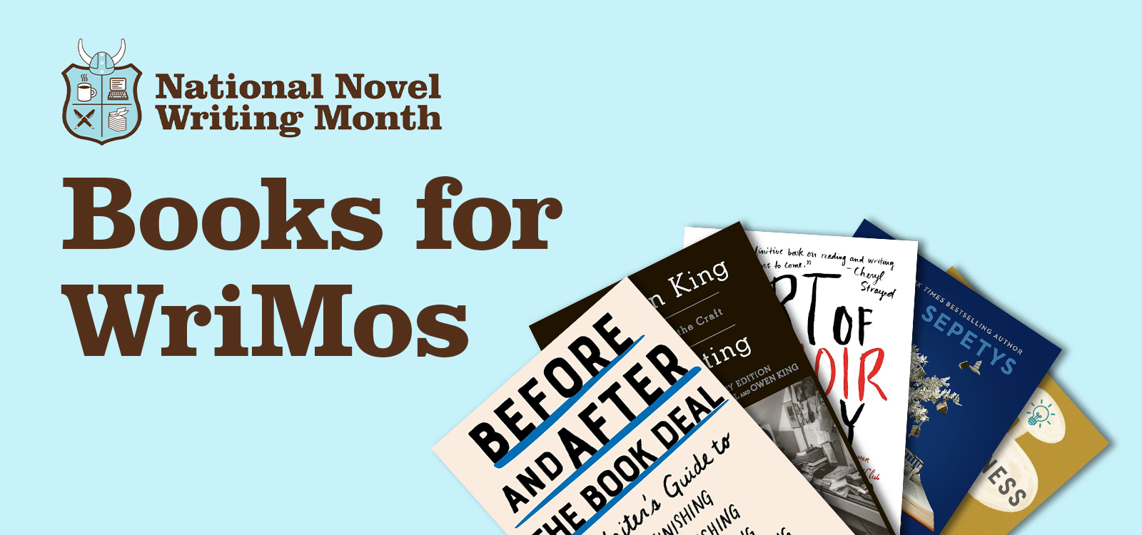 National Novel Writing Month: Books for WriMos 