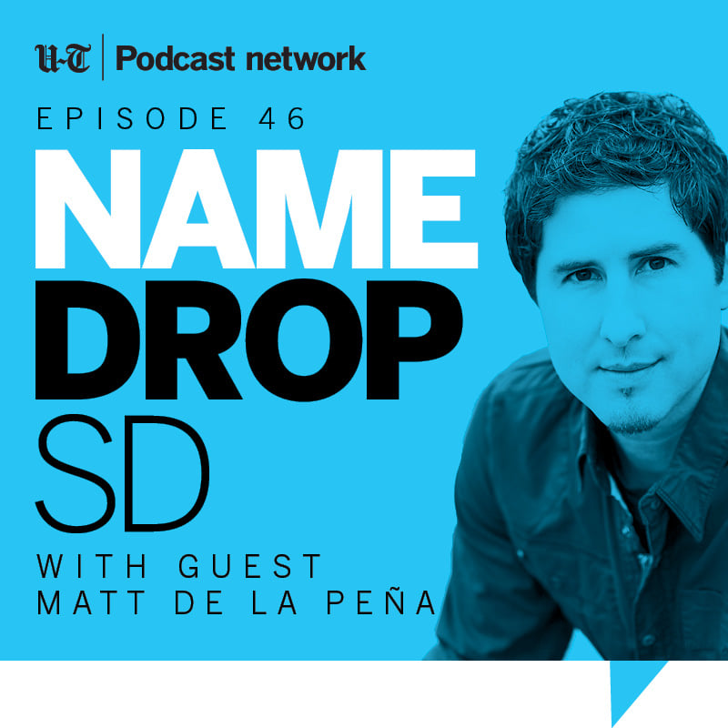 Name Drop Podcast Featuring Matt de la Pena