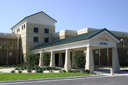 Exterior of Pablo Creek Regional Library