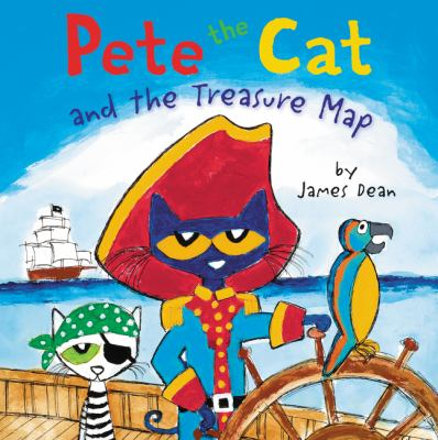 Pete the Cat and the Treasure Map Book Cover