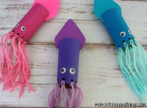 Squid Roll Arts and Crafts