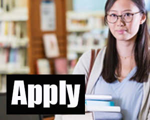 apply to volunteer image with woman holding books