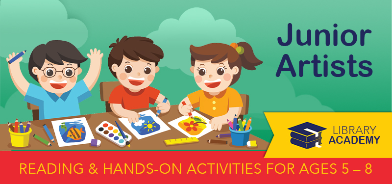 Junior Artists:  Reading and Hands on Activities