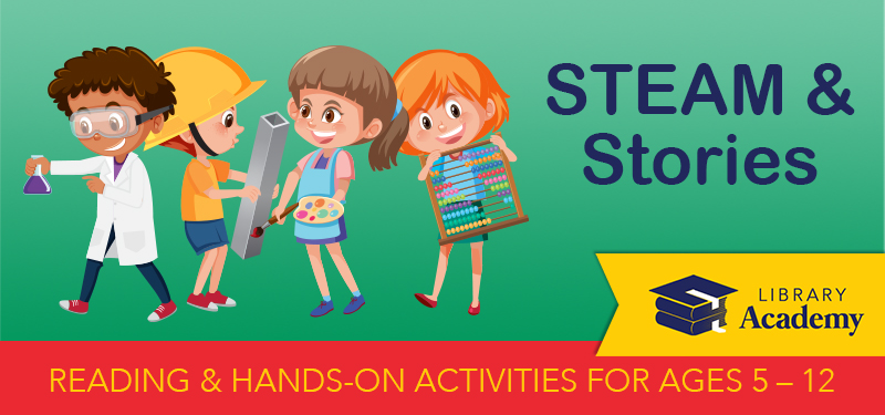 Fixed Kids - STEAM &amp; Stories Reading and Hands-On Activities Ages 5-12 | Illustration of kids doing STEAM activities