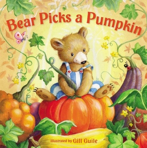 Bear picks a pumpkin book cover