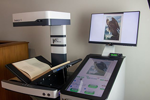 Book Eye scanner for scanning books and oversized materials