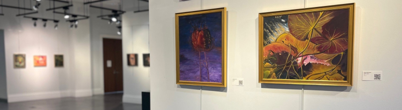 Art pieces in the Main Gallery