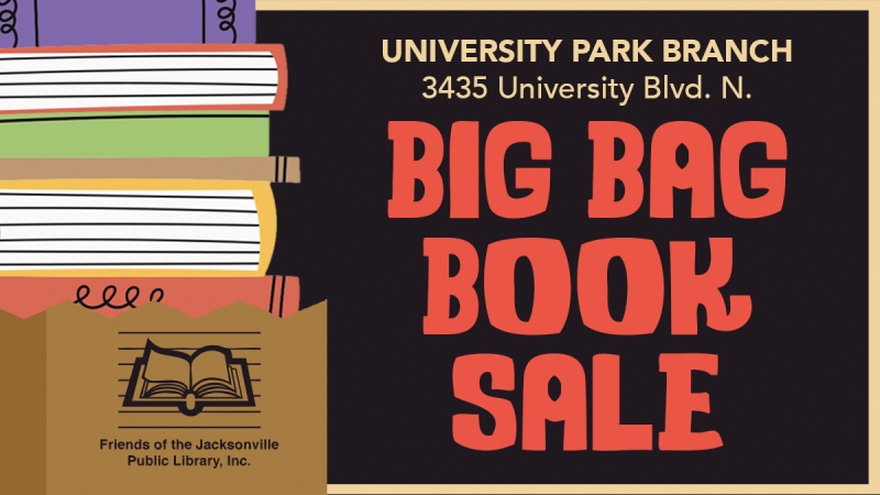 Friends of the Jacksonville Library Big Bag Book Sale