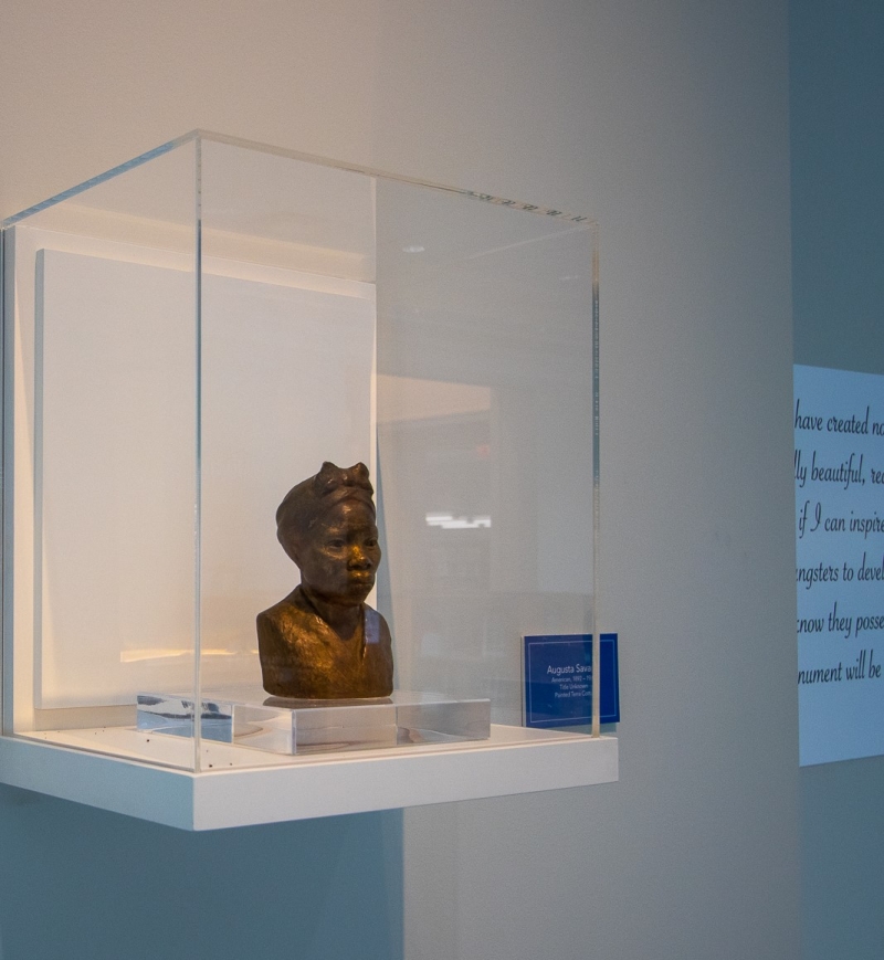 A bust of augusta savage