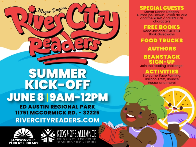 Mayor Deegan's River City Readers Summer Kickoff Event