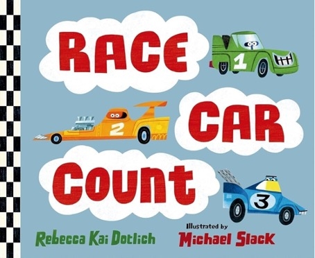 Race Car Count Book Cover