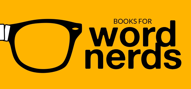 Books for World Nerds. Image contains a pair of reading glasses.