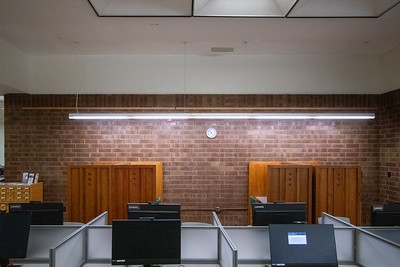 art exhibition wall, Mandarin Branch library