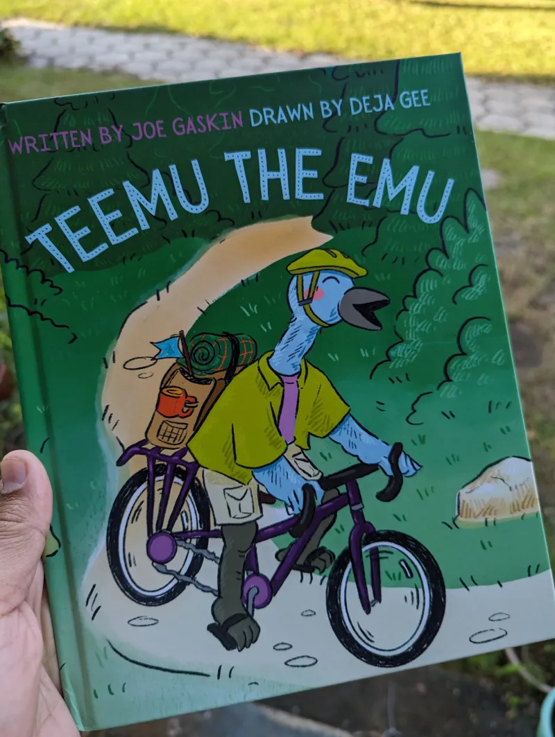 Teemu the Emu book cover