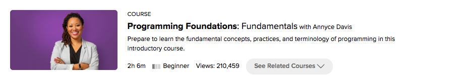 Programming Foundations: Fundamentals