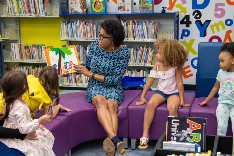 Photo of a Storytime with children