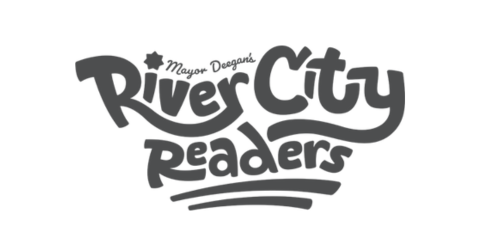 Mayor Deegan's River City Readers logo