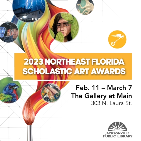2023 Northeast Florida Scholastic Art Awards. February 11 through March 7 in the Gallery at Main. 303 N. Laura St.