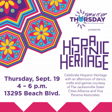 Hispanic Heritage, Turn it up Thursday Sept. 19, Pablo Creek Library
