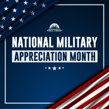 Military Appreciation Month Banner
