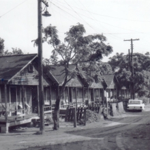 Historic photo of Mixon Town homes