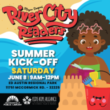 Mayor Deegan's River City Readers Summer Kick-Off Saturday June 8