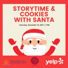 Don't Miss Storytime & Cookies with Santa: A Virtual Event With Yelp