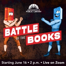 Battle of the Books Starting June 16 2pm live on Zoom
