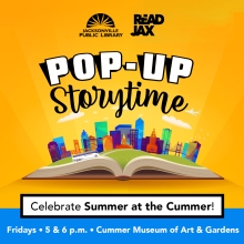 Pop-Up Storytime: Celebrate Summer At The Cummer With The Library