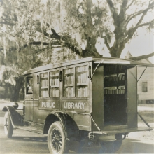 Library Book Truck from 1928