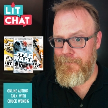 Chuck Wendig Lit Chat Podcast Thumbnail
